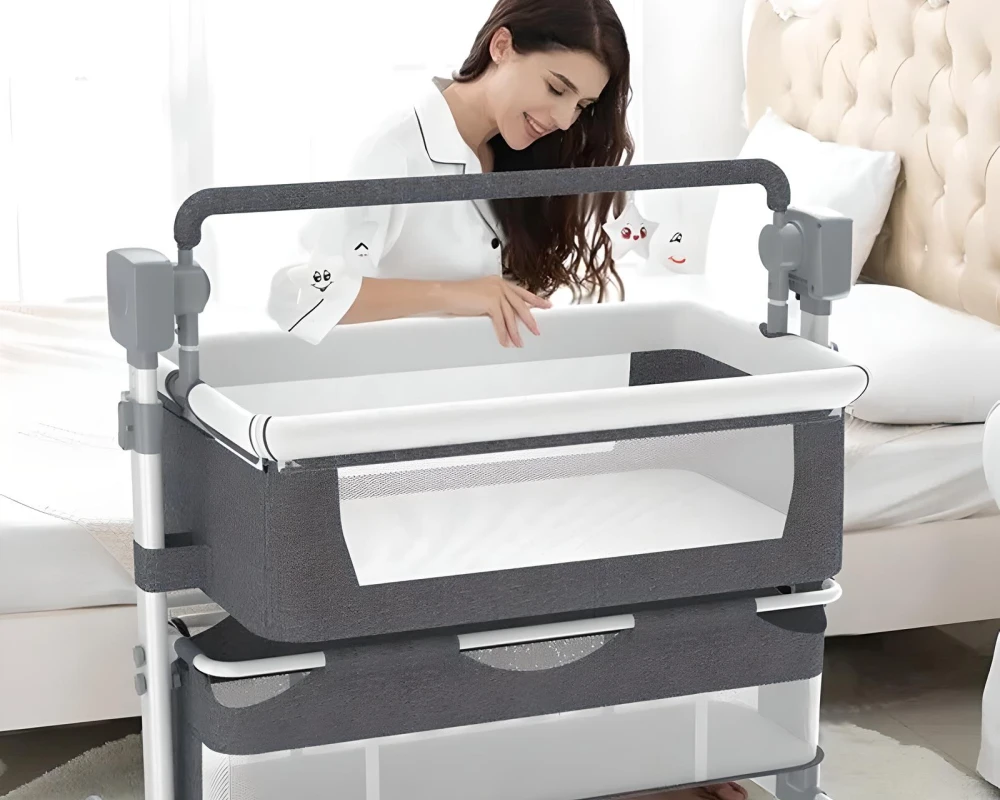 modern design rocking bassinet